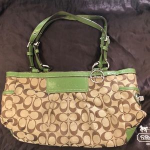 Green Canvas Bag